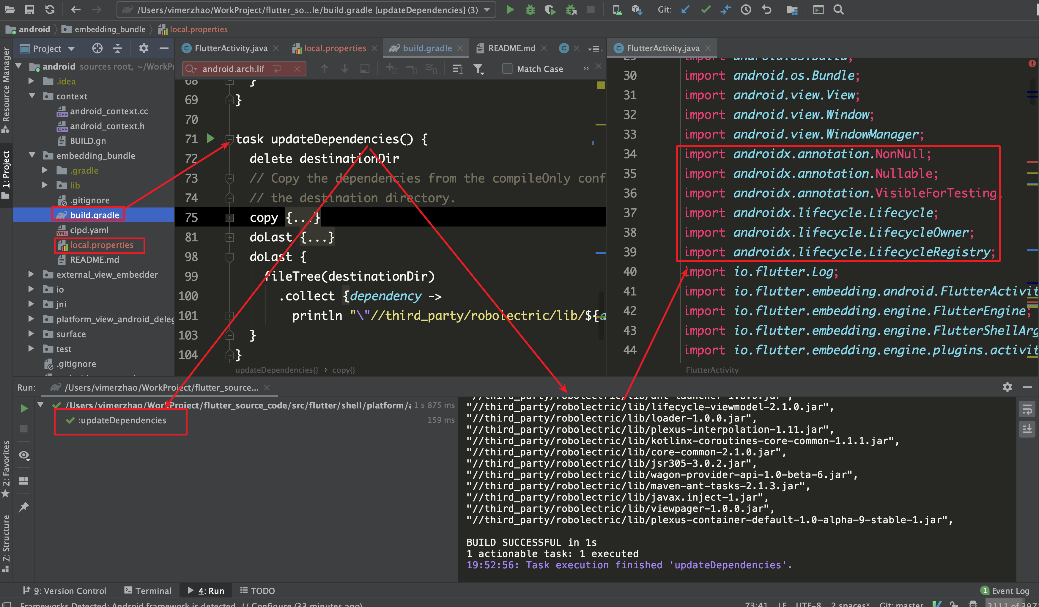 flutter embedder fix